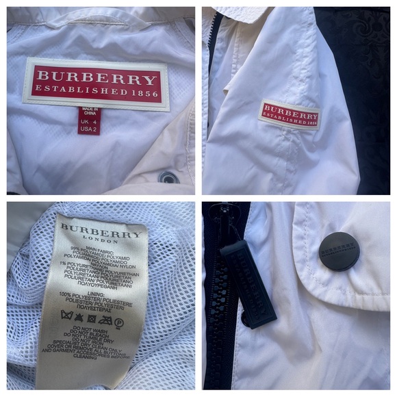 BURBERRY London jacket size 2Pit to pit: 16 1/2”Length: 22”